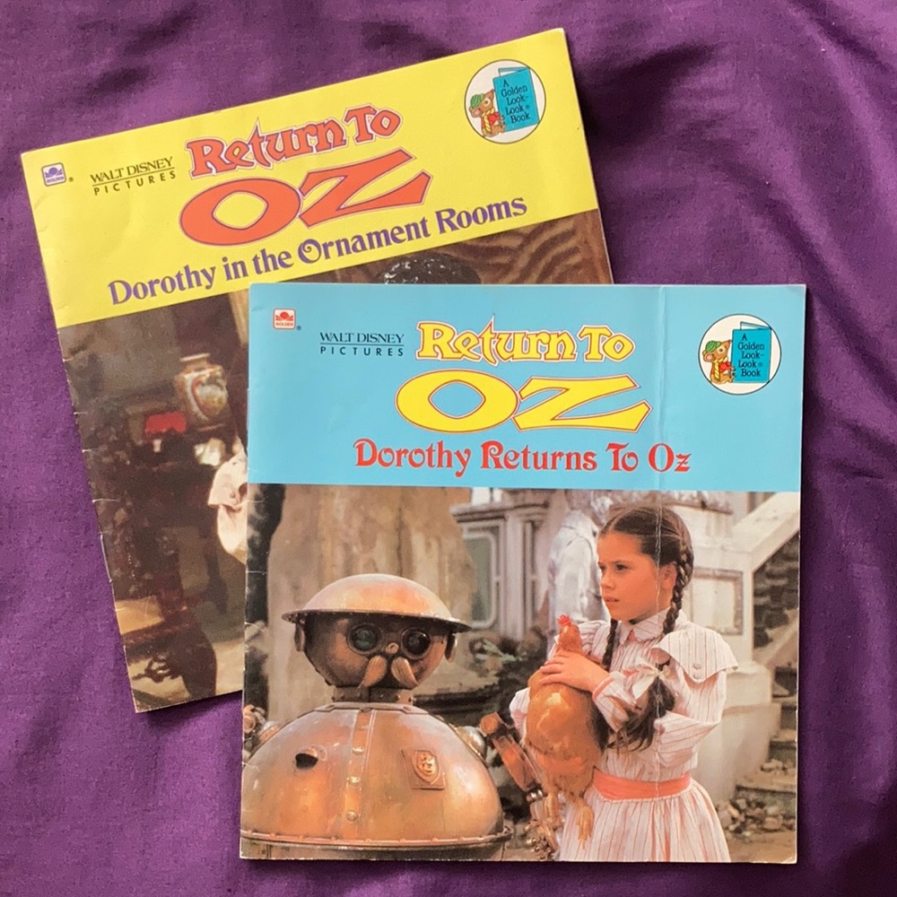 Disney Return to Oz Books - Set of 2